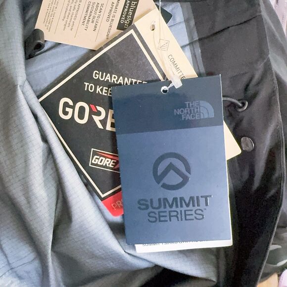 The North Face Summit Tsirku GTX Pro Men's S Gore-Tex Ski Winter Jacket Org $800 - Picture 9 of 9